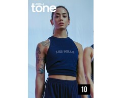 [Hot Sale]LesMills TONE 10 New Release 10 DVD, CD & Notes